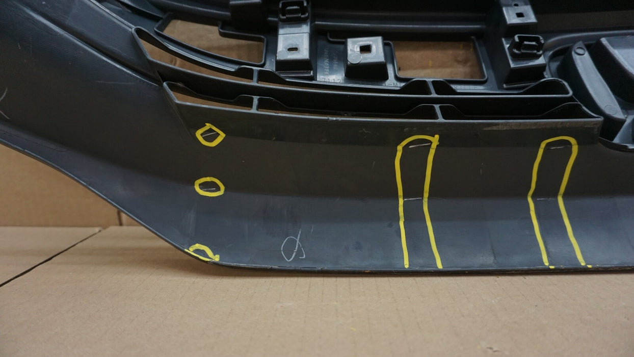 2016-2019 HONDA CIVIC FRONT UPPER GRILL GRILLE OEM 16 17 18 19