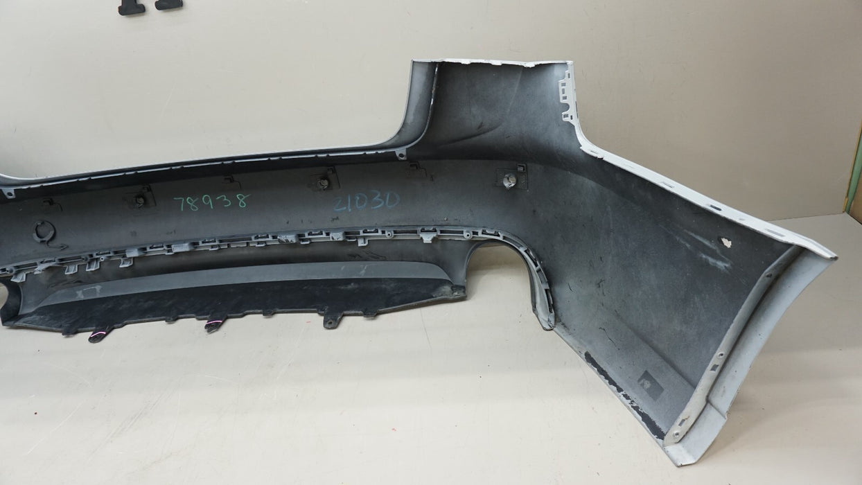 2012-2015 AUDI A6 QUATTRO REAR BUMPER COVER PANEL W/ LOWER VALANCE OEM 4G5807511