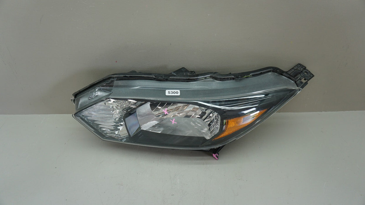 2016-2018 HONDA HR-V FRONT LEFT DRIVER SIDE HEADLIGHT LAMP HALOGEN OEM 100-18091