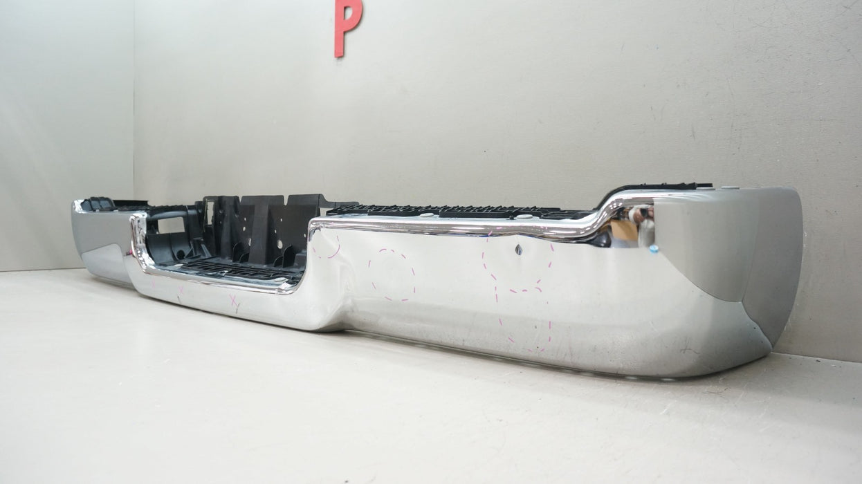 2019-2024 DODGE RAM 2500 3500 REAR CHROME METAL BUMEPR COVER 68576316AA OEM