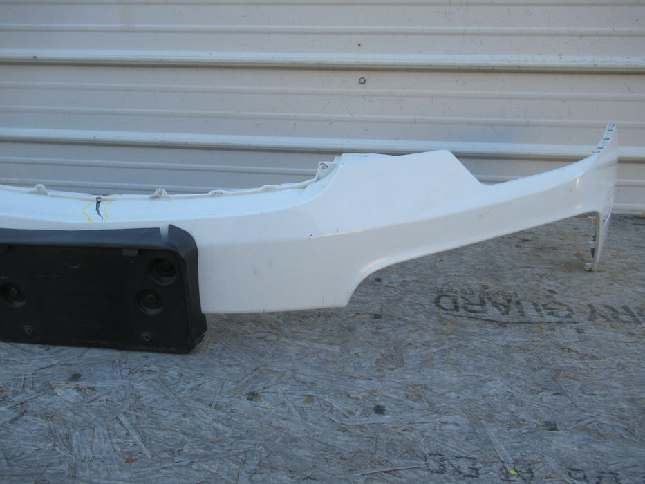 2007-2008 SATURN VUE FRONT UPPER BUMPER COVER PANEL WHITE PLASTIC FACTORY OEM