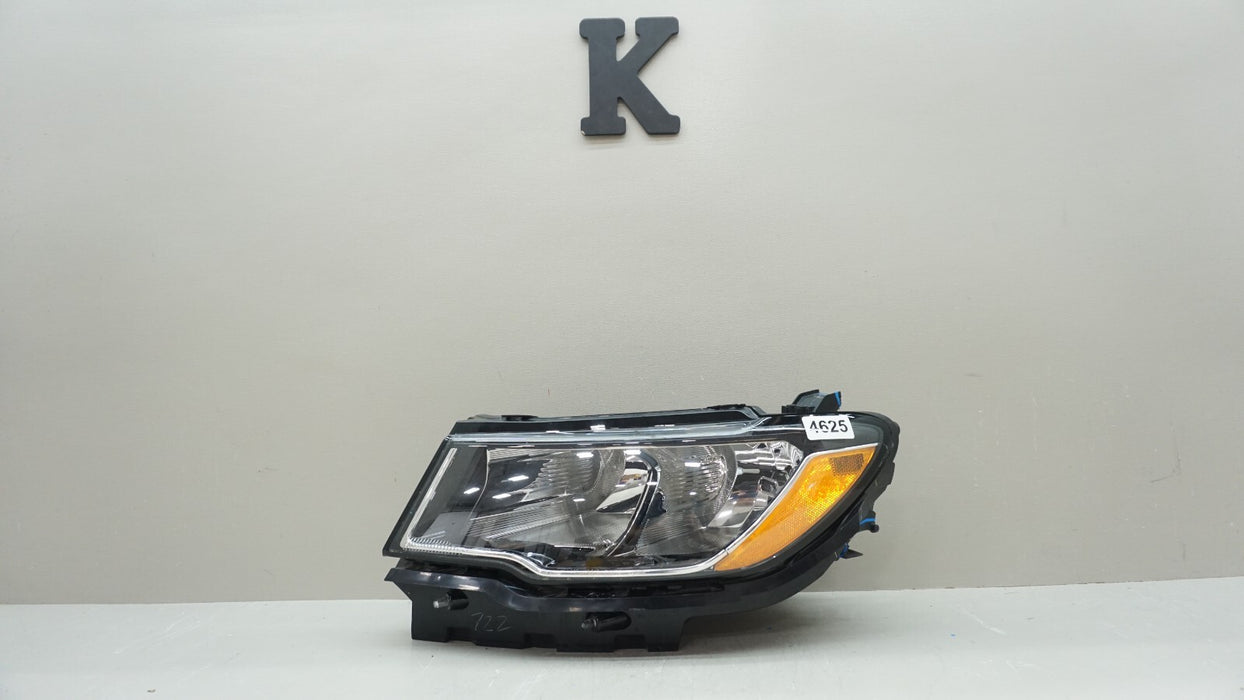 2017-2021 JEEP COMPASS FRONT LEFT DRIVERS SIDE HEADLIGHT HALOGEN OEM