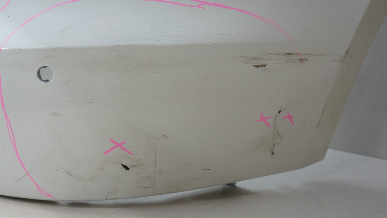 2015-2018 PORSCHE MACAN BASE S TURBO REAR BUMPER COVER PANEL W/ SENSOR HOLE OEM