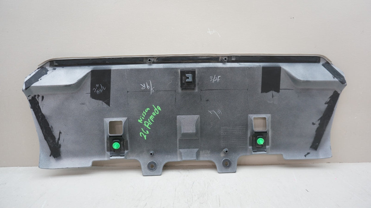 2026 NISSAN ARMADA FRONT LOWER BUMPER CENTER TRIM 62064 1A50E OEM