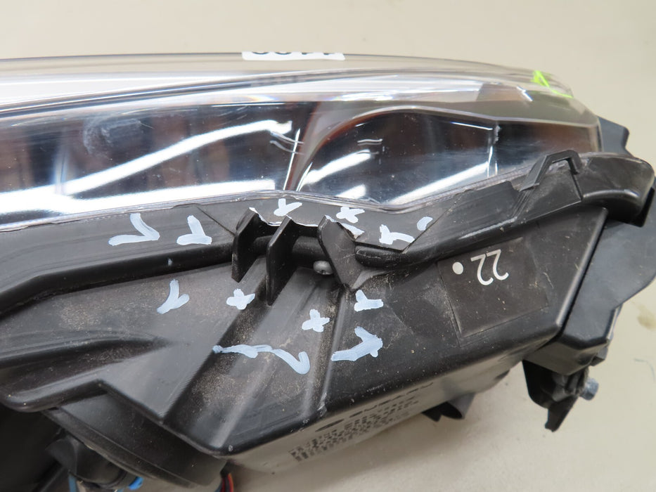 2020-2021 SUBARU LEGACY FRONT DRIVER SIDE HEADLIGHT LAMP HALOGEN STANLEY OEM