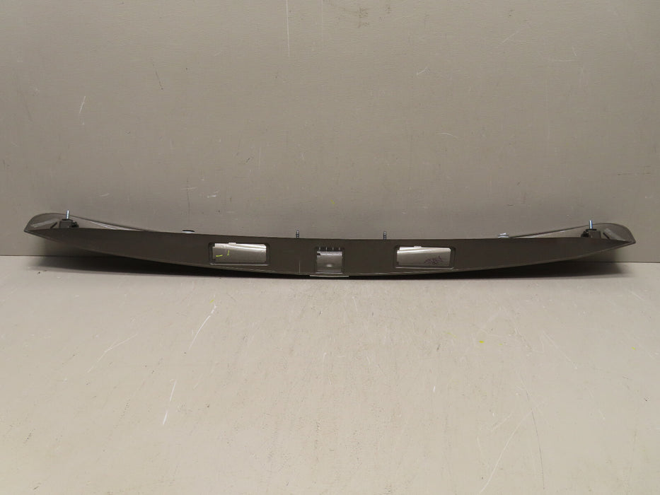 2013-2018 CHEVROLET TRAX TRUNK REAR MOLDING PANEL OEM W/O CAMERA P#95276190