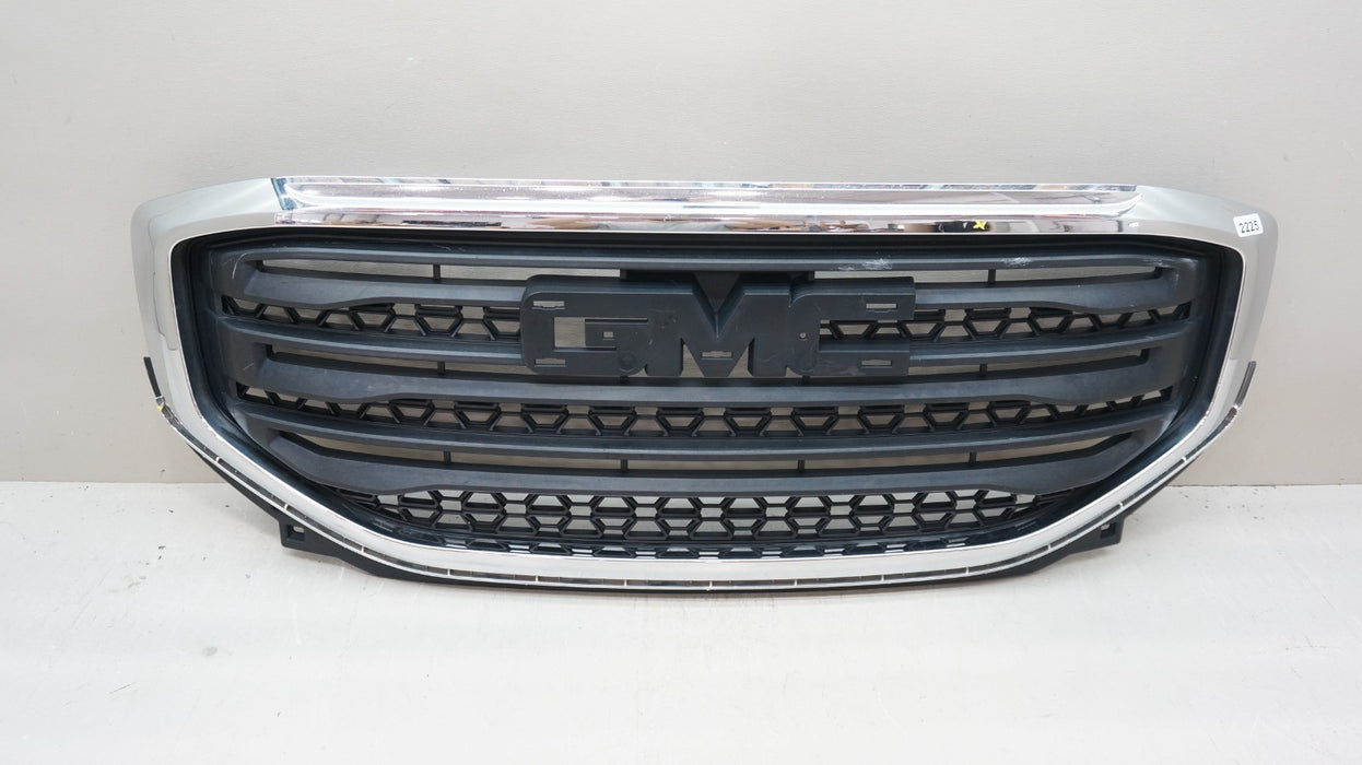 2017-2019 GMC ACADIA FRONT BUMPER RADIATOR GRILLE OEM 84378392