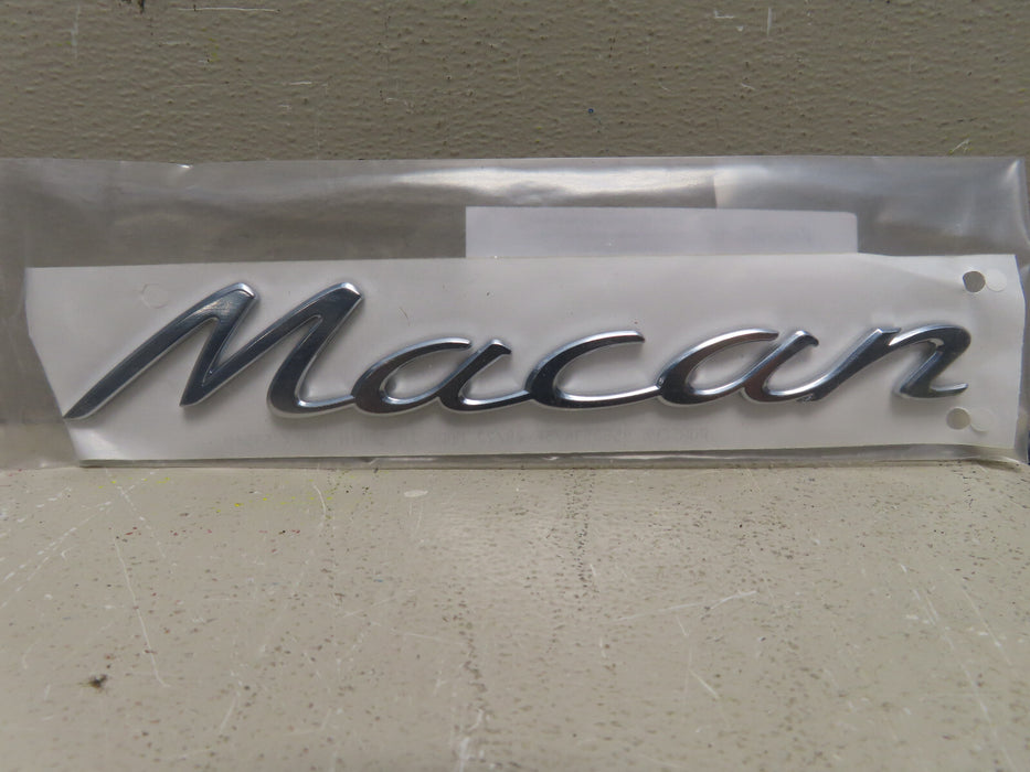 2015-2019 PORSCHE MACAN 95B INSCRIPTION REAR STICKERS OEM 95B853675G (1943)