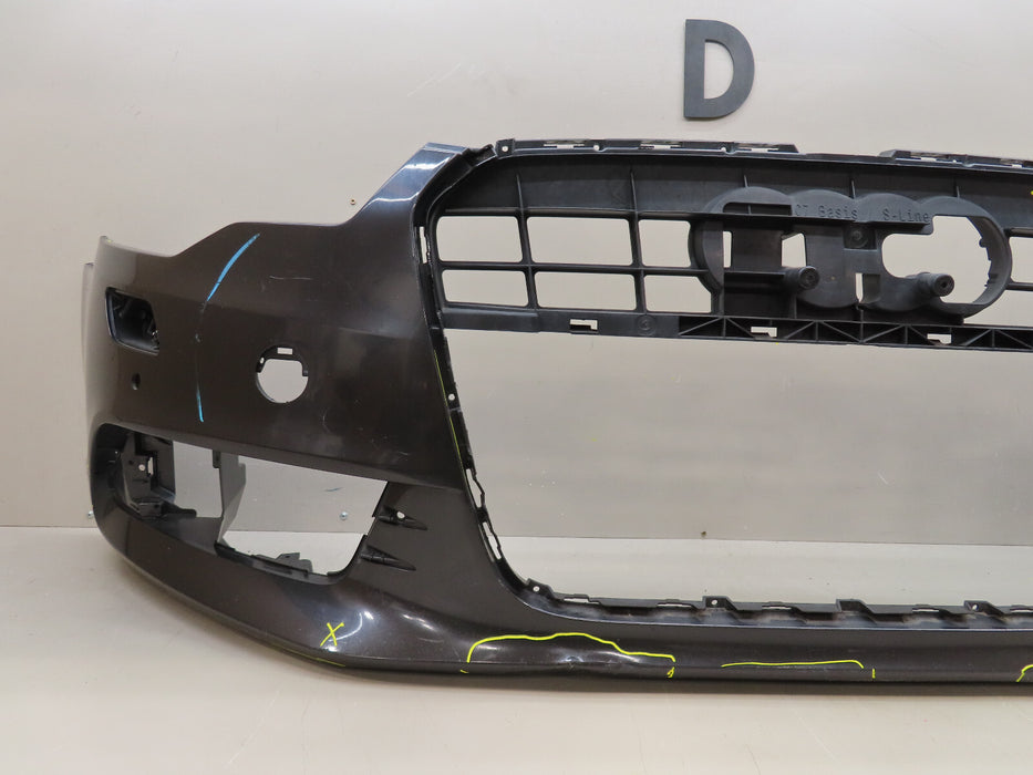 2012 2103 2014 2015 AUDI A6 FRONT BUMPER COVER OEM 4G0807437