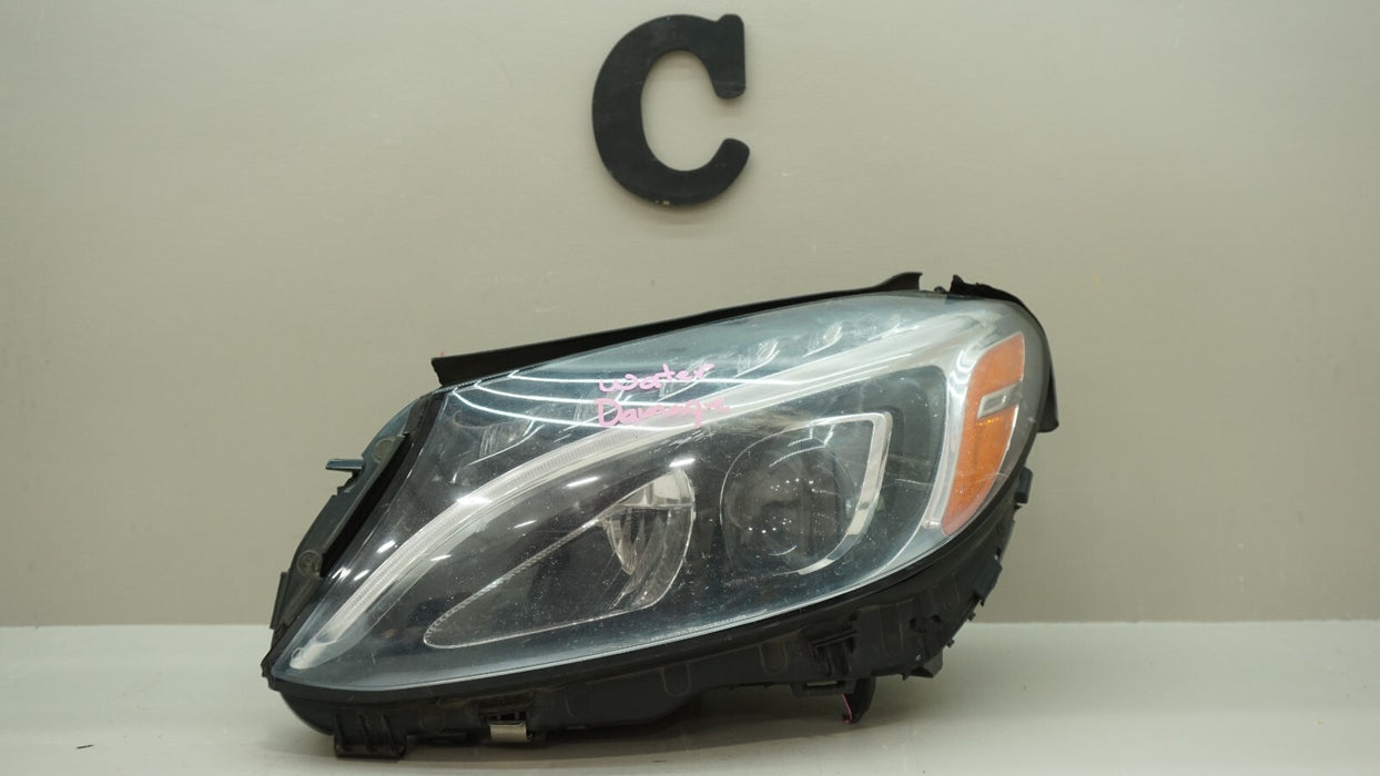 2015-2018 MERCEDES BENZ C-CLASS FRONT LEFT DRIVERS SIDE LED HEADLIGHT  *PARTS*