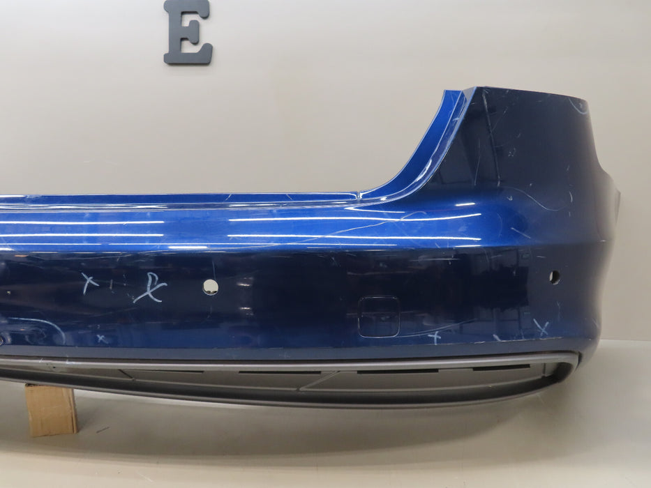 2013-2015 AUDI S4 S-LINE B8 REAR BUMPER COVER W/VALANCE OEM 8K5807511J