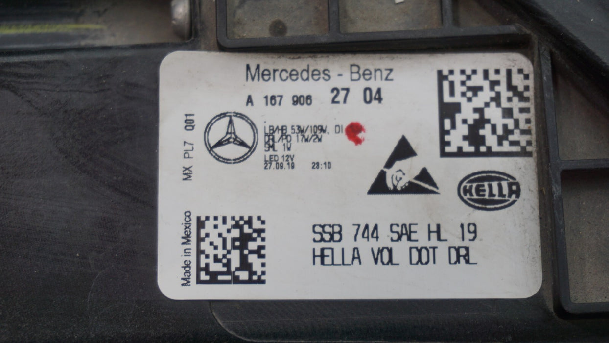 2020-2023 MERCEDES-BENZ GLE350 GLE450 FRONT LEFT DRIVERS LED HEADLIGHT OEM