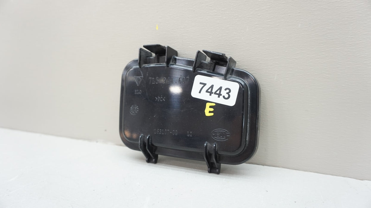 2007-10 PORSCHE CAYENNE 957 FRONT LEFT DRIVER HEADLIGHT HIGH BEAM REAR COVER CAP