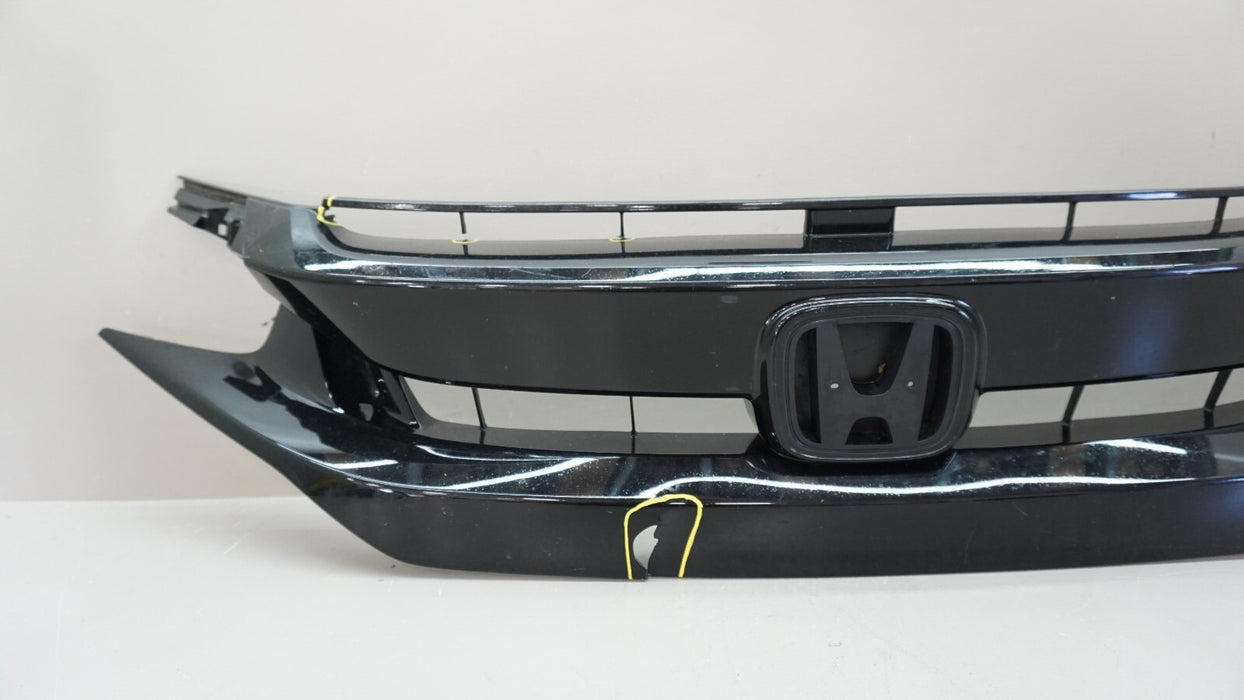 2016-2018 HONDA CIVIC FRONT UPPER BUMPER GRILLE COVER OEM 71120-TGG