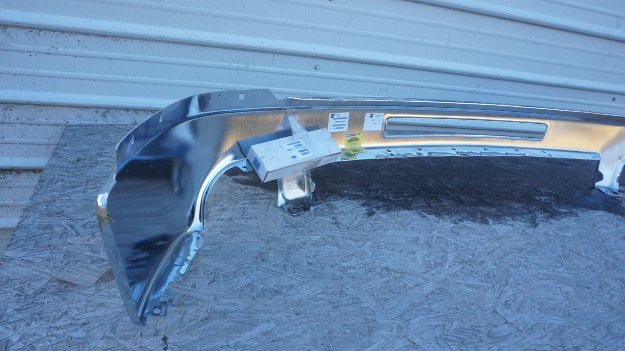 2007-2010 GMC SIERRA 3500 FRONT BUMPER FACE BAR CHROME CAPA AFTERMARKET