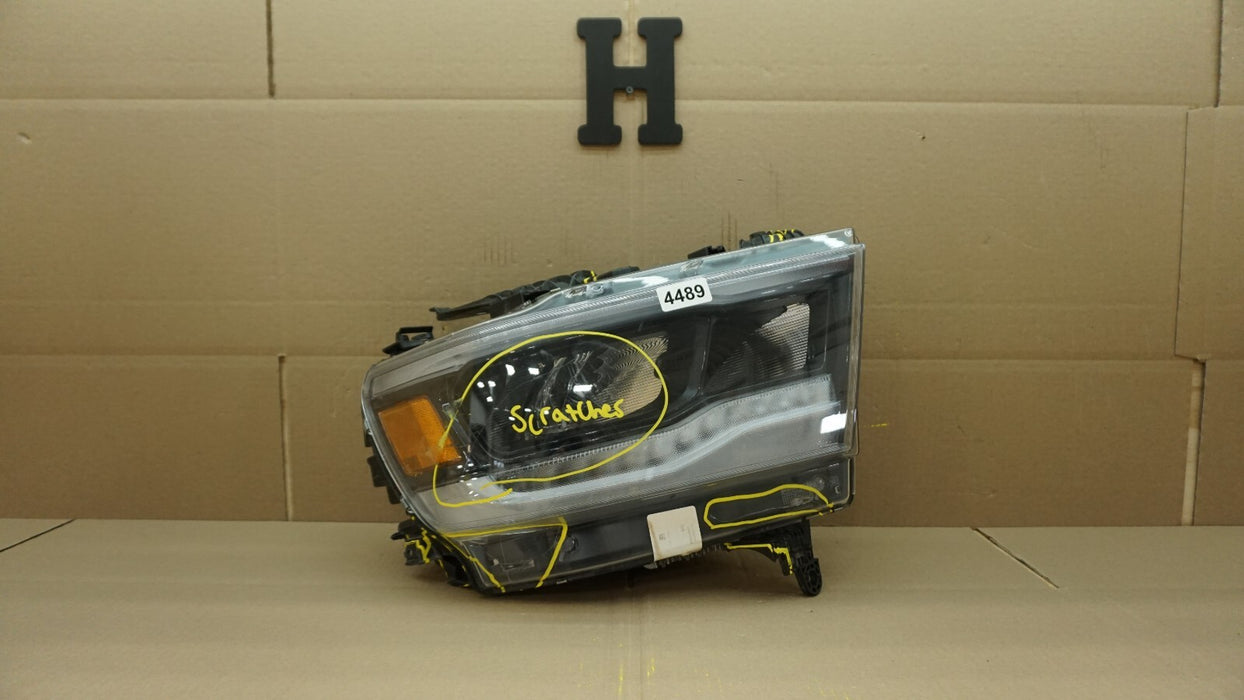 2019-2022 DODGE RAM 1500 RIGHT PASSENGER SIDE HEADLIGHT LED OEM P68316088AH