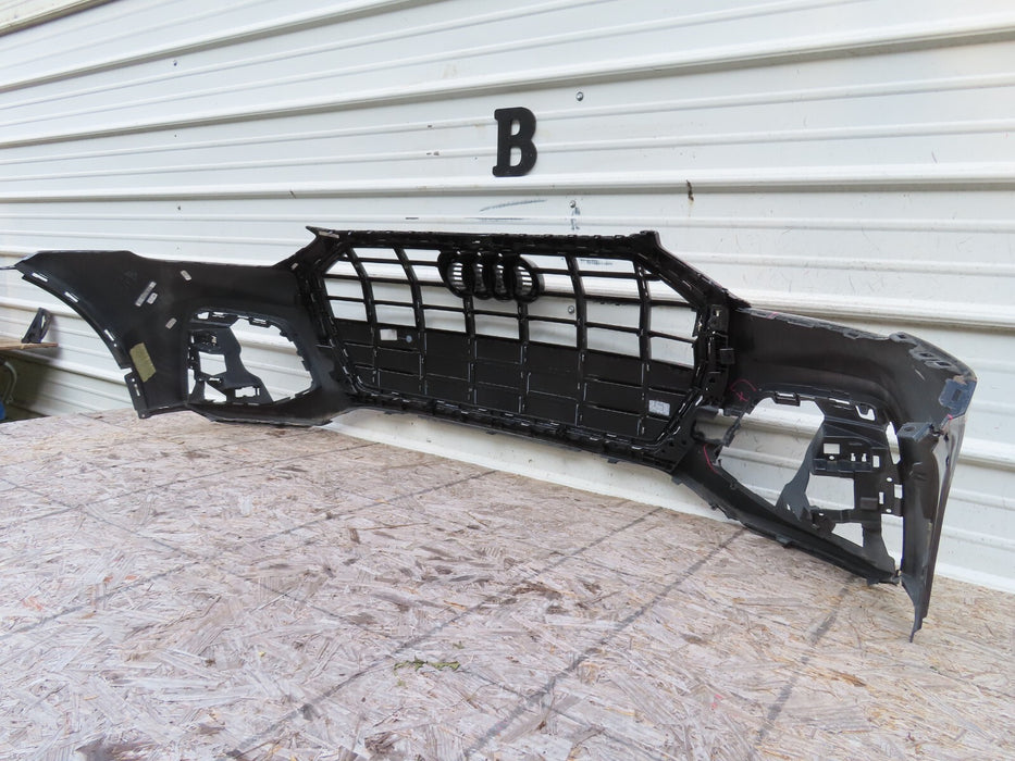 2021-2022 AUDI Q5 FRONT BUMPER COVER W/ GRILLE GRILL EMBLEM BADGE OEM 80A807437P