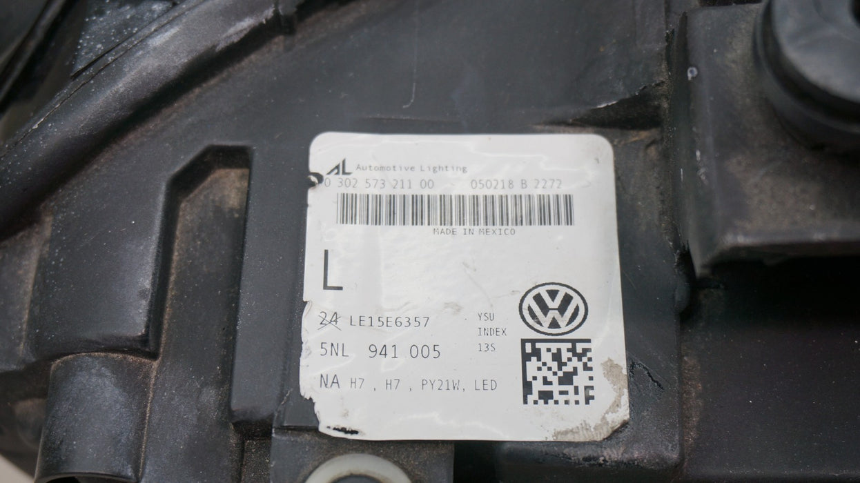 2018-2021 VOLKSWAGEN TIGUAN FRONT LEFT DRIVER SIDE LED HEADLIGHT OEM