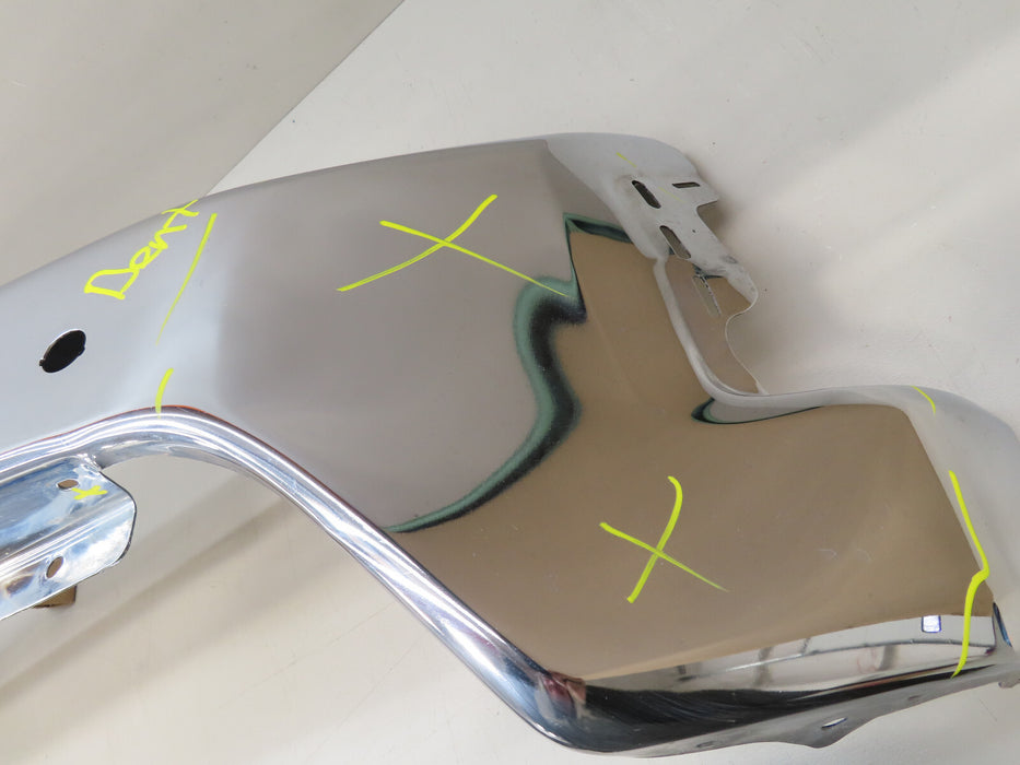 2019 2020 2021 CHEVROLET SILVERADO 1500 FRONT BUMPER METAL W/SENSOR HOLES OEM