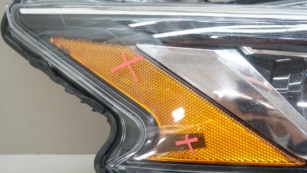 2019-2022 NISSAN ALTIMA FRONT RIGHT PASSENGER SIDE LED HEADLIGHT OEM 19 20 21 22