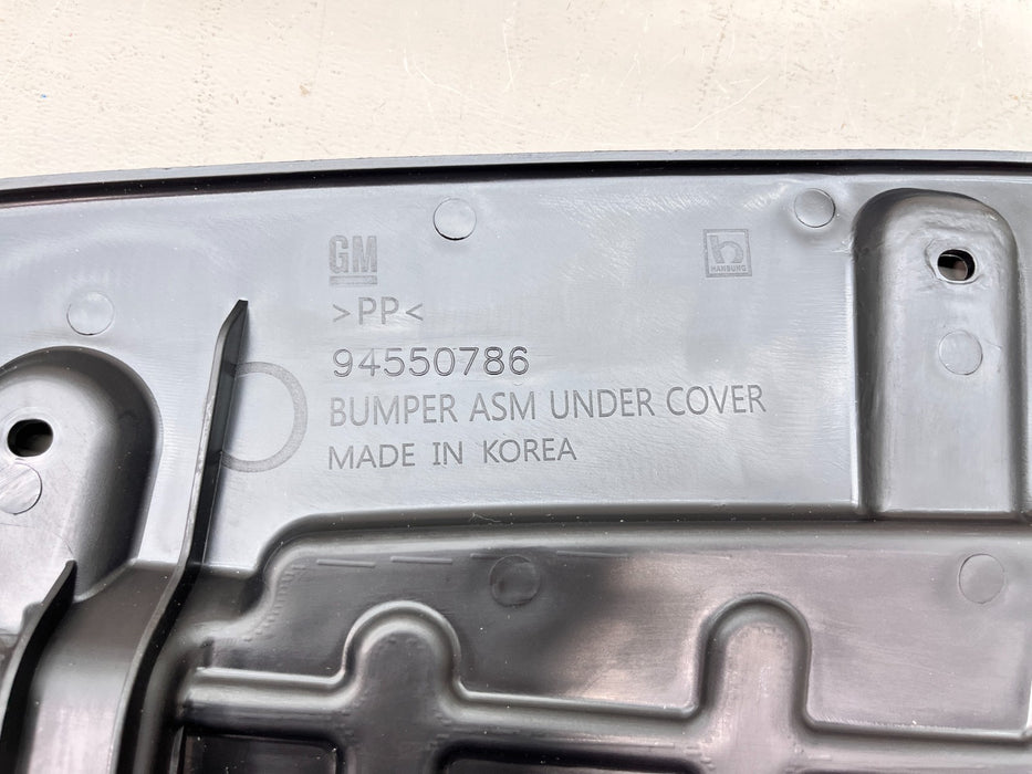 2013-2016 BUICK ENCORE FRONT LOWER BUMPER AIR DEFLECTOR OEM 94550786