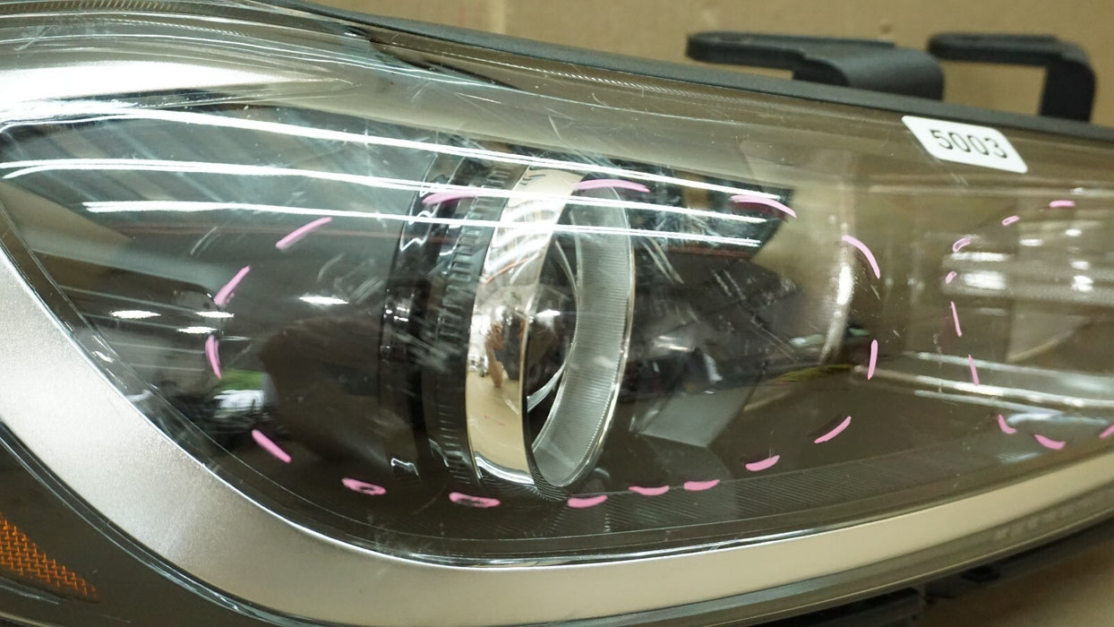 2017-2018 HYUNDAI ELANTRA FRONT RIGHT PASSENGER SIDE HEADLIGHT HALOGEN OEM