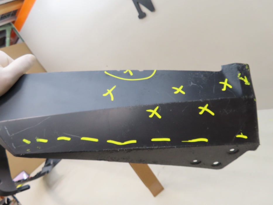 2021 2022 ACURA MDX REAR LOWER VALANCE BUMPER COVER OEM 71510-TYA