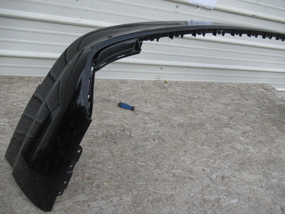 2017-2019 AUDI Q7 REAR LOWER BUMPER COVER W/ PARKING SENSOR HOLES OEM