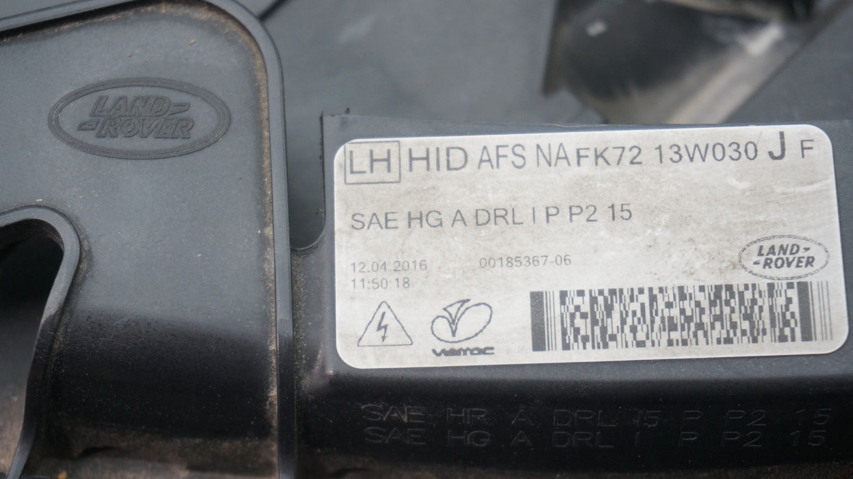 2015-2019 LAND ROVER DISCOVERY SPORT FRONT LEFT HID AFS ADAPTIVE HEADLIGHT OEM