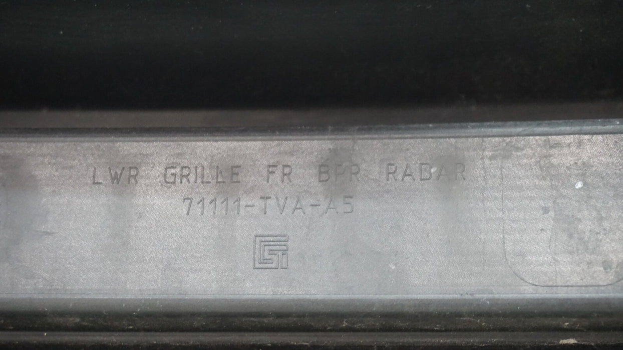 2018-2019 HONDA ACCORD FRONT UPPER RADIATOR GRILLE GRILL OEM 71111-TVA-A5