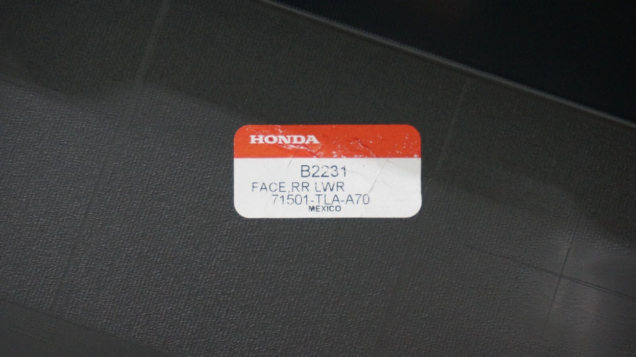 2020-2022 HONDA CRV CR-V REAR BUMPER COVER PANEL OEM 71501-TLA-A700