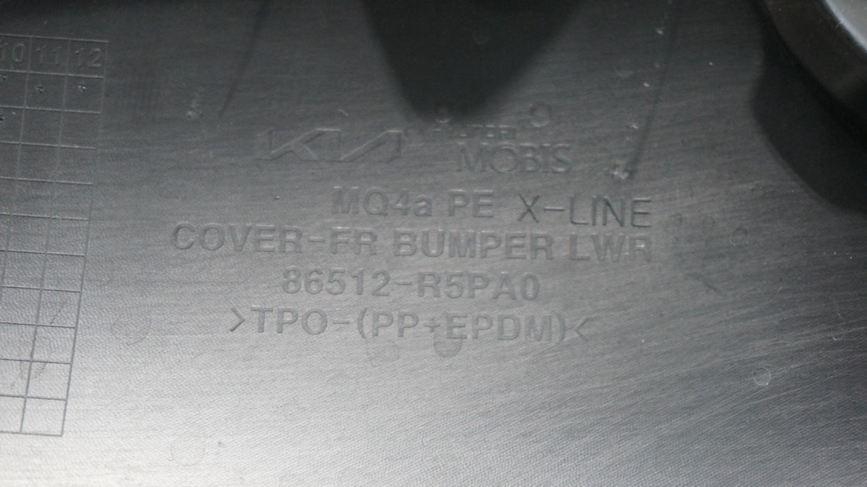 2024-2025 KIA SORENTO FRONT LOWER BUMPER VALANCE COVER 86512-R5PA0 OEM