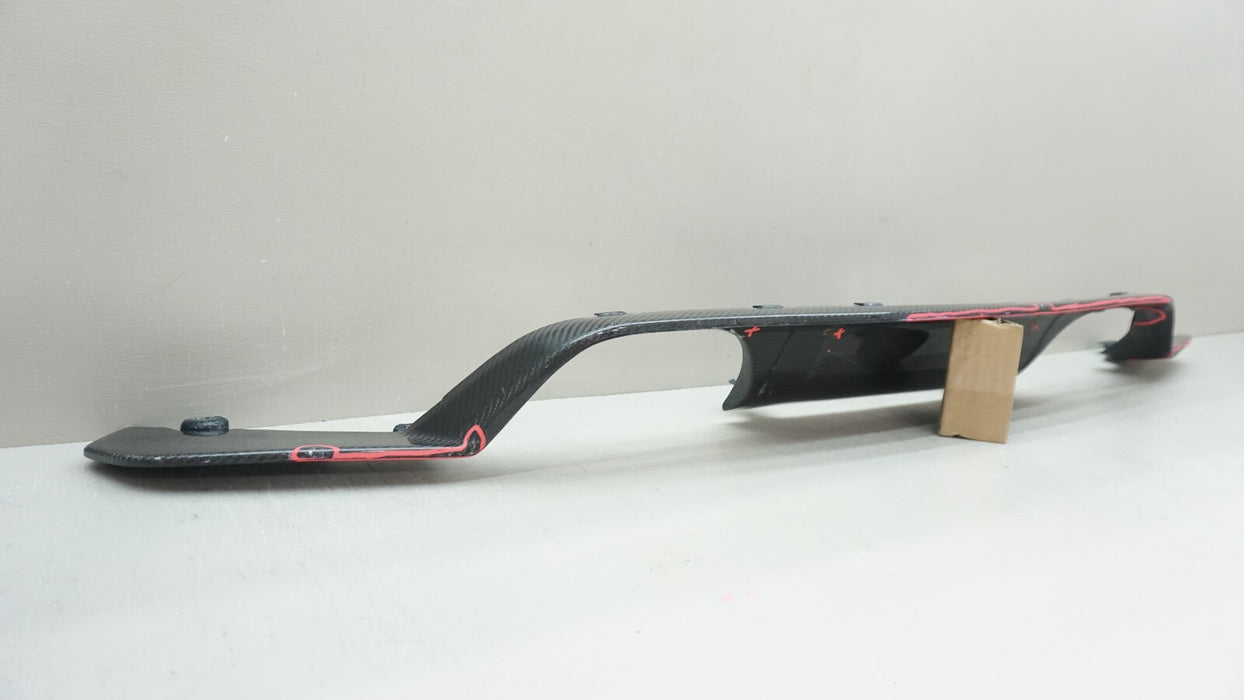 2015-2020 BMW M4 F82 F83 PSM STYLE CARBON FIBER REAR BUMPER DIFFUSER