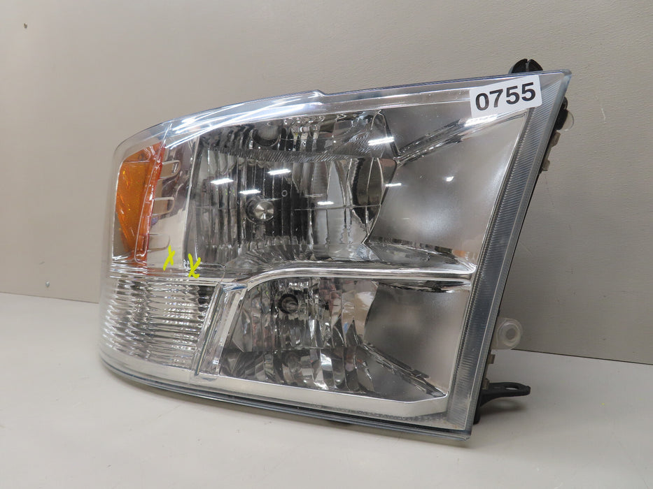 2009-2018 DODGE RAM 1500 2500 3500 FRONT RIGHT PASSENGER HEADLIGHT HALOGEN OEM