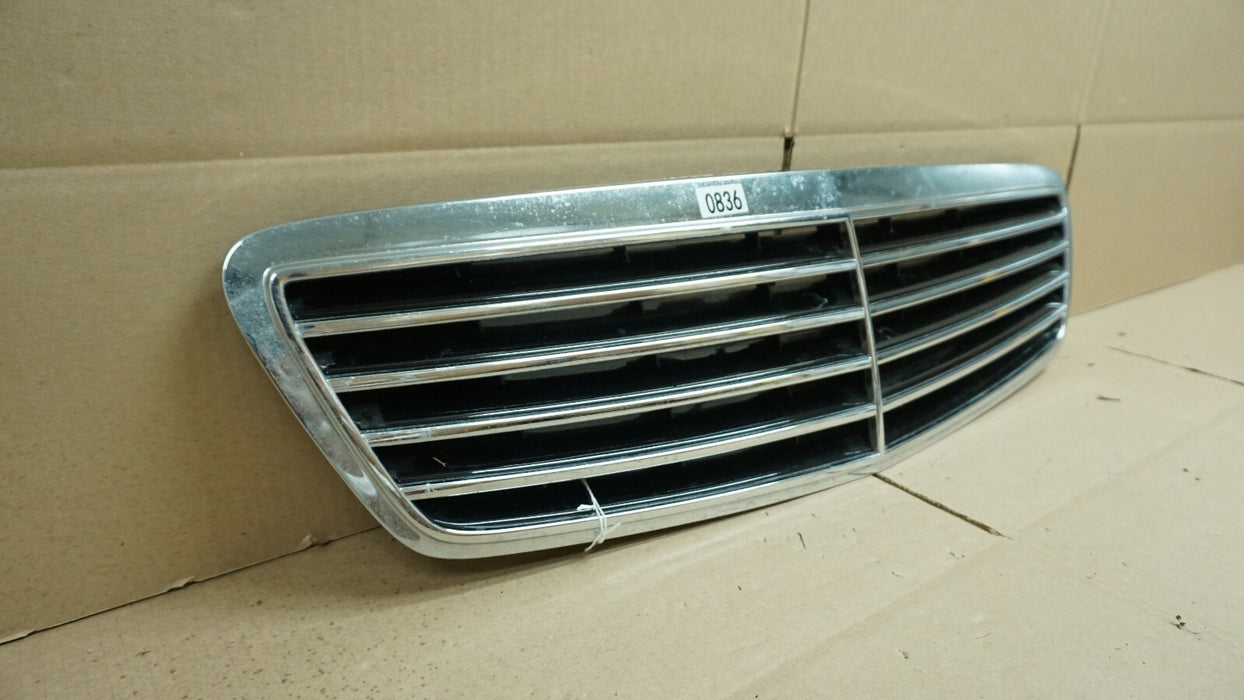 2000 2001 2002 MERCEDES-BENZ S-CLASS S500 S430 FRONT CHROME GRILL GRILLE OEM