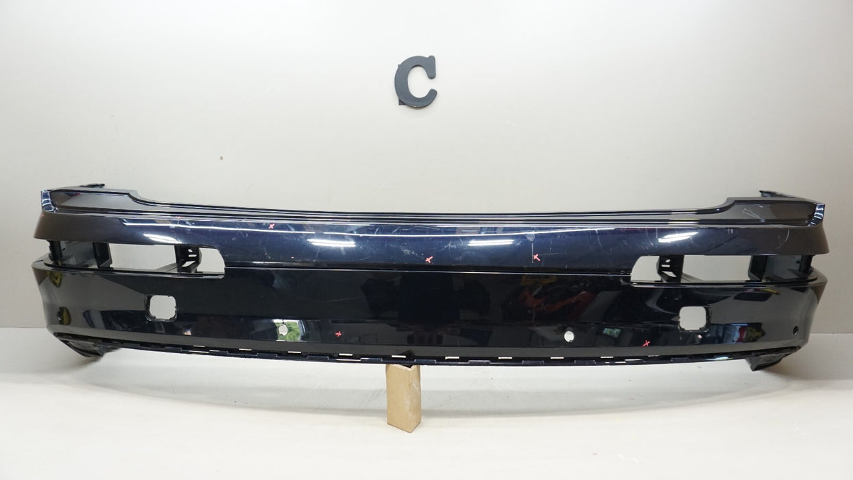 2017-2019 AUDI Q7 SUV REAR BUMPER COVER PANEL W/ SENSOR HOLE OEM 4M0807527
