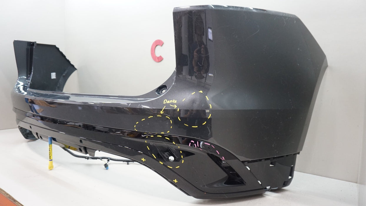 2021-2023 JAGUAR F PACE REAR BUMPER COVER W HARNESS OEM MK83-17D781-AAW