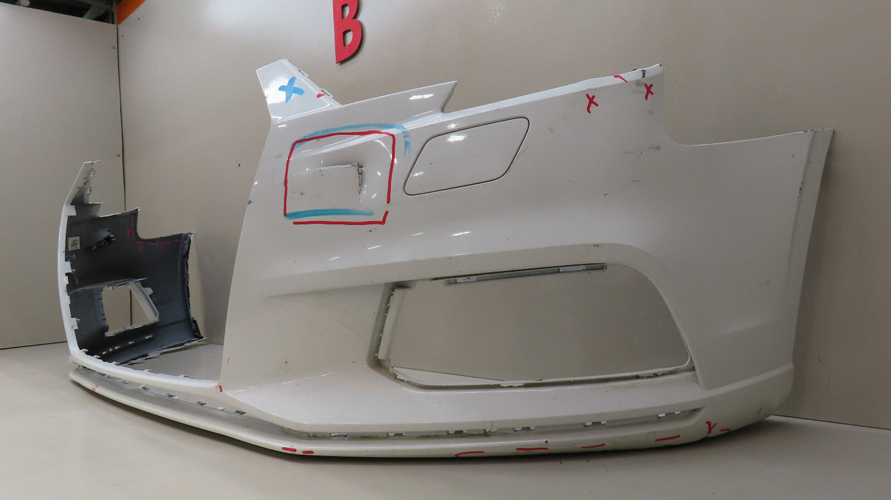 2017-2019 AUDI A3 FRONT BUMPER COVER OEM 8V5.807.437.P
