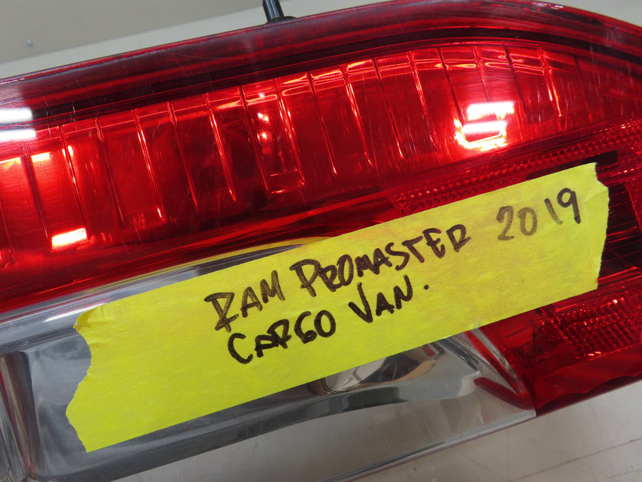 2014-2023 RAM PROMASTER CARGO VAN LEFT DRIVER SIDE TAIL LIGHT OEM
