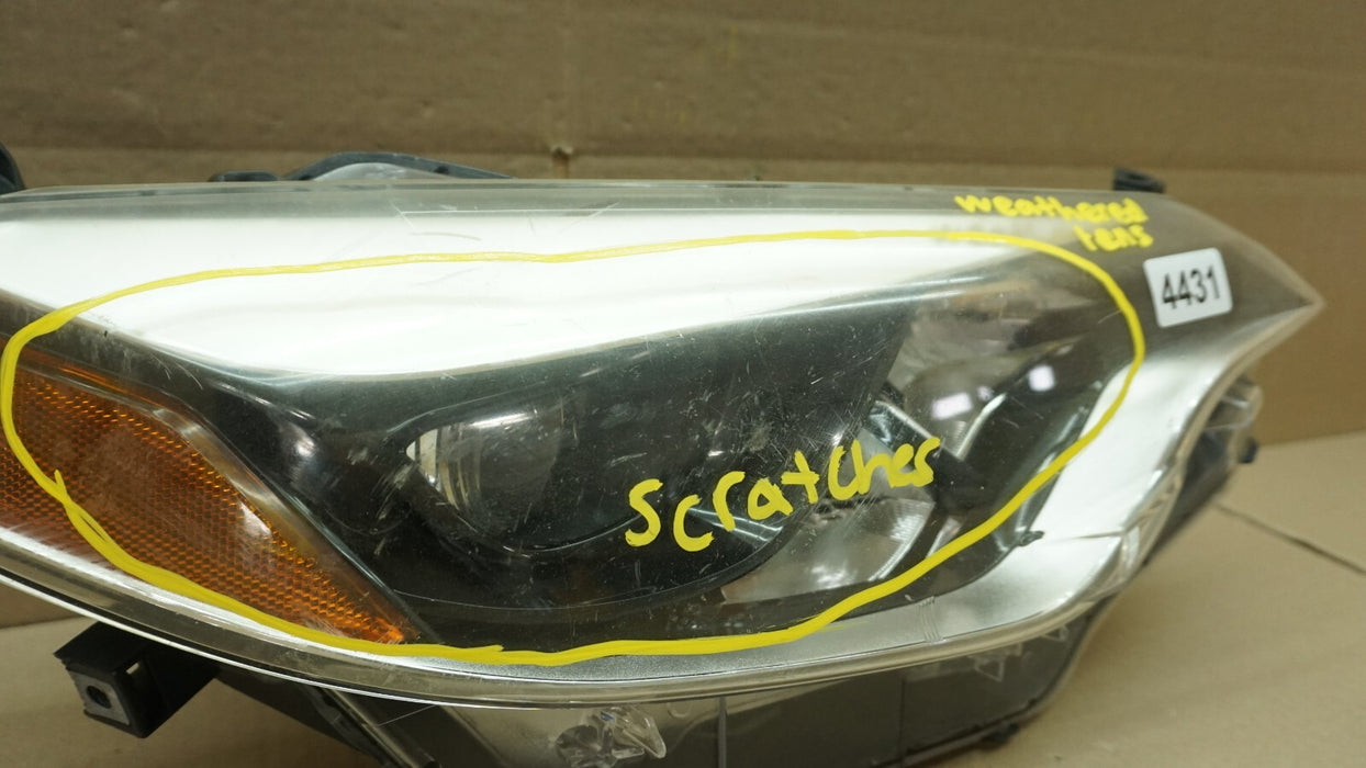2014-2016 TOYOTA COROLLA FRONT RIGHT PASSENGER SIDE HEADLIGHT HALOGEN OEM 947449