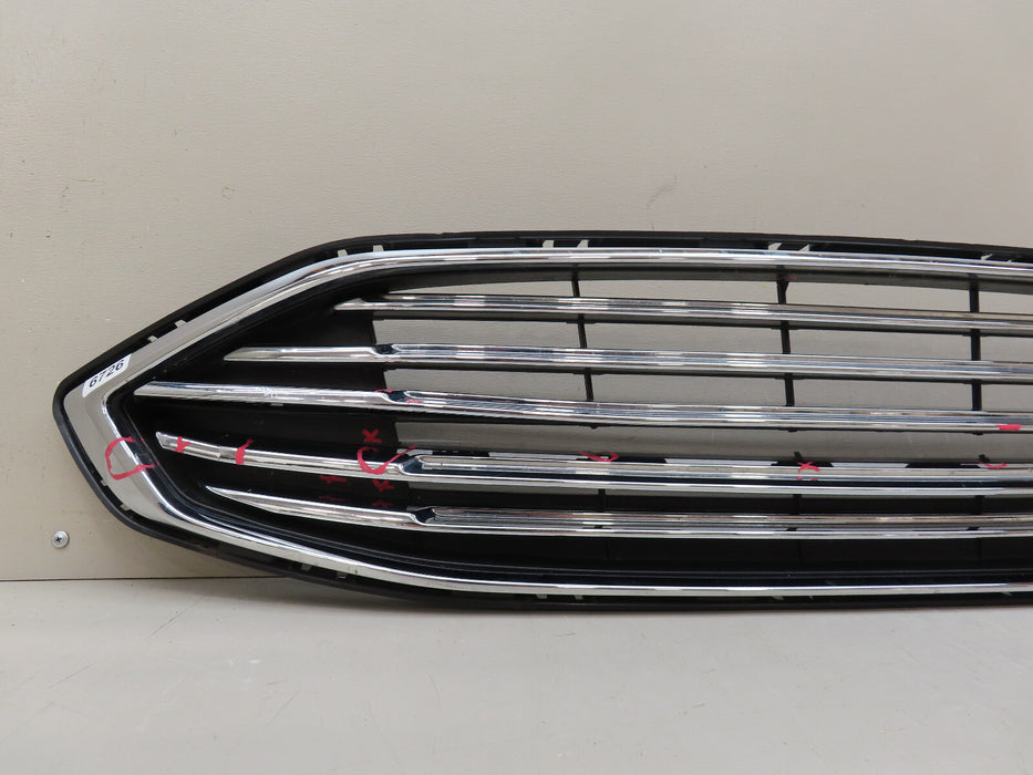2017-2018 FORD FUSION FRONT RADIATOR GRILLE GRILL OEM HS73-8150-AEW