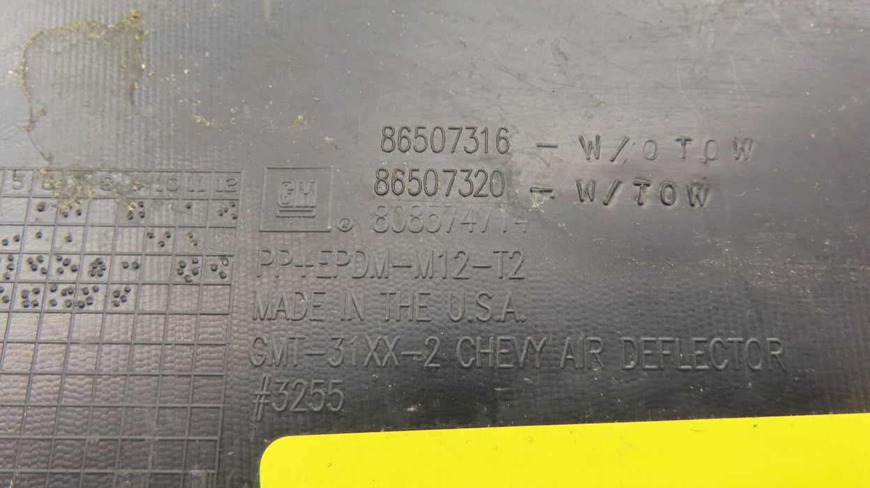 2023-2025 CHEVROLET COLORADO FRONT LOWER BUMPER COVER OEM