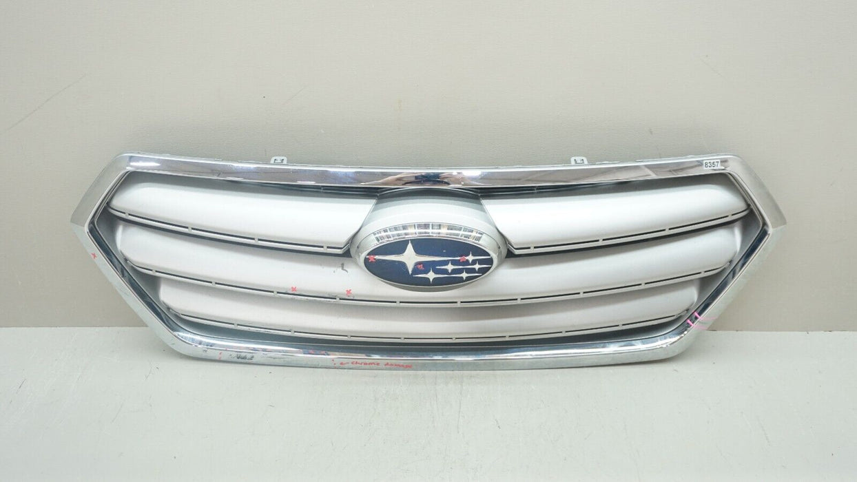 2015-2017 SUBARU OUTBACK LEGACY FRONT UPPER GRILLE OEM 91122AL02A OEM
