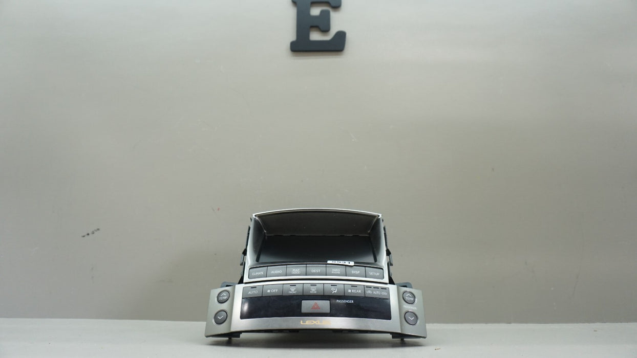 2010 LEXUS LX570 NAVIGATION RADIO DISPLAY CLIMATE CONTROL SWITCH OEM 86431-60232