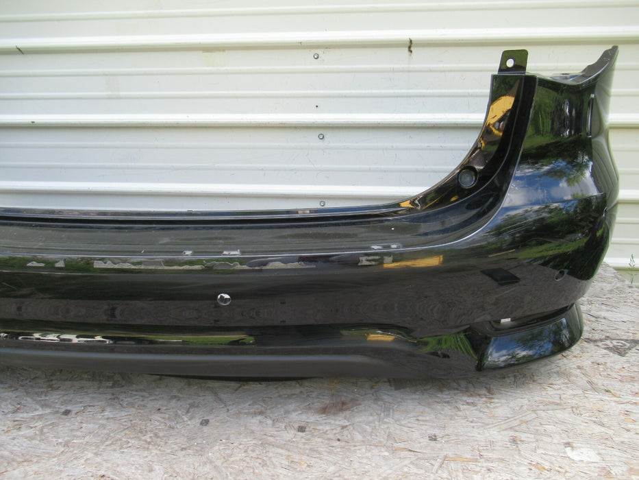 2016-2020 INFINITI QX60 REAR BUMPER COVER PANEL BLACK PLASTIC 85022-9NC0H OEM