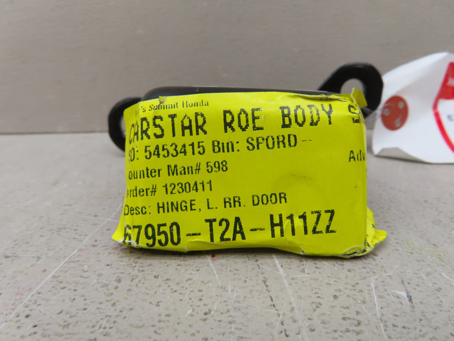 GENUINE HONDA REAR DRIVER UPPER DOOR HINGE OEM 67950T2AHLLZZ
