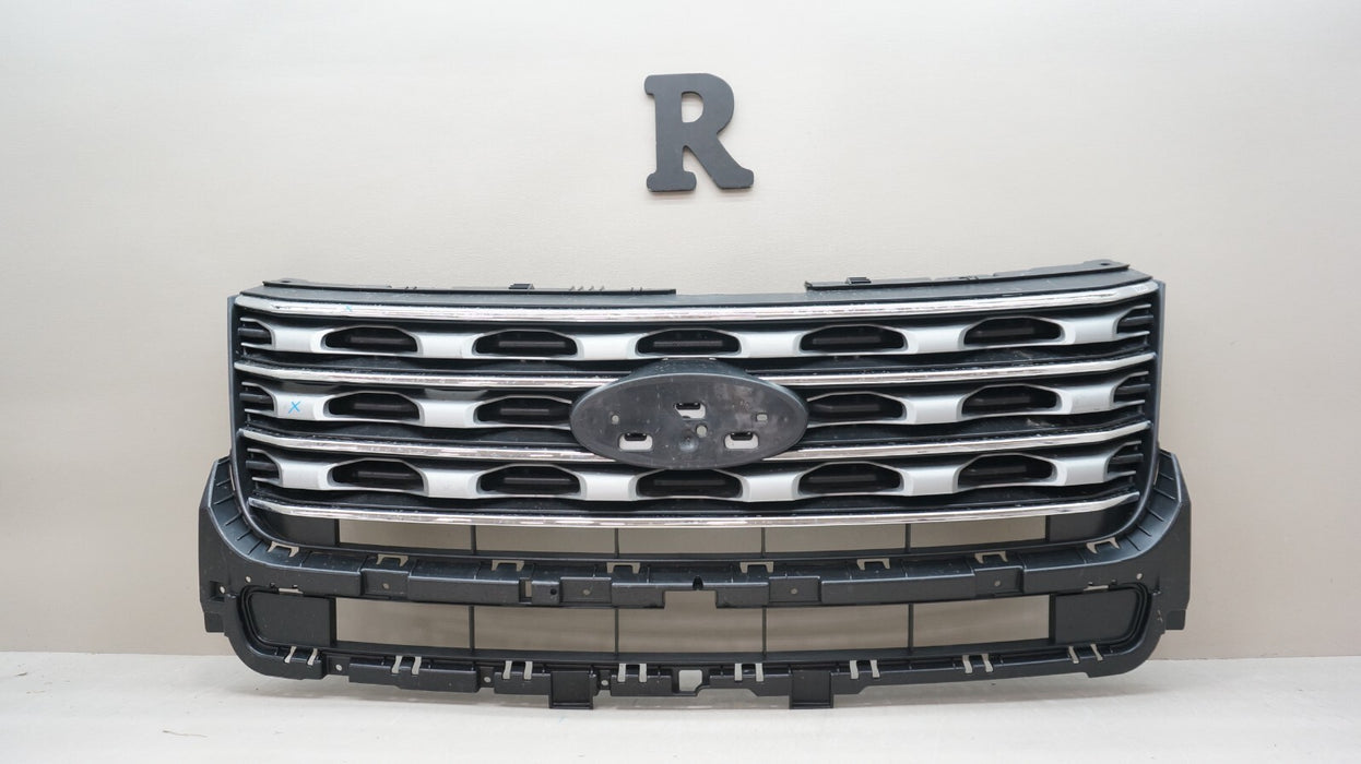 2016-2017 FORD EXPLORER FRONT BUMPER RADIATOR GRILLE OEM