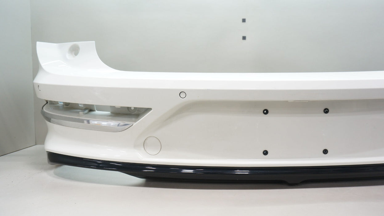 2021-2023 BENTLEY BENTAYGA REAR BUMPER COVER WITH SENSORS OEM -A9B GLACIER WHITE