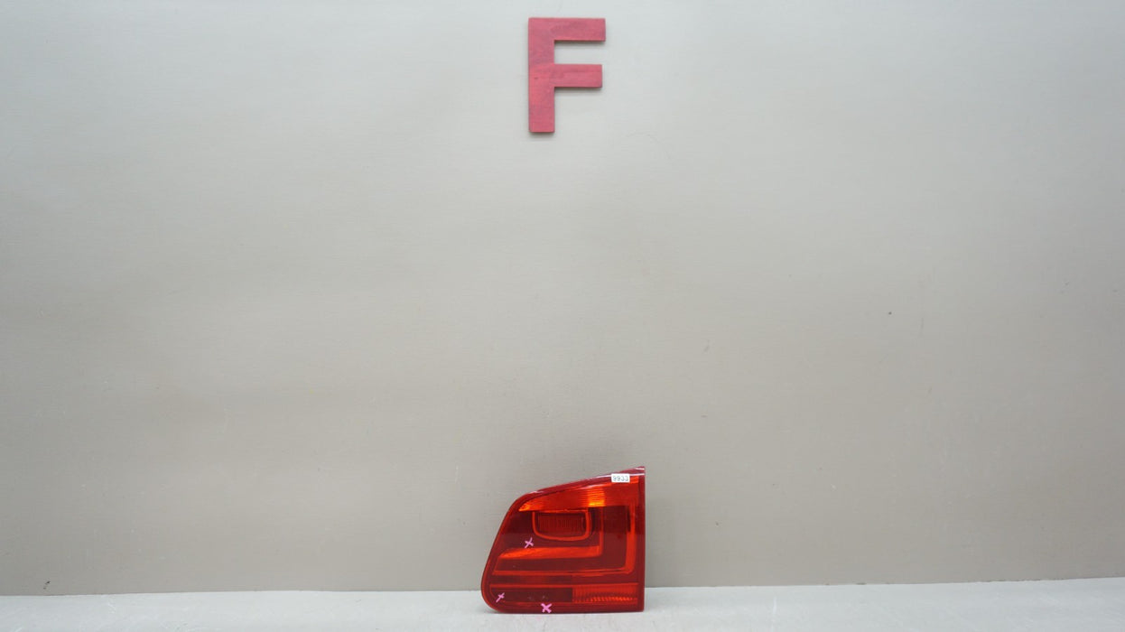 2012-2017 VOLKSWAGEN TIGUAN REAR RIGHT PASSENGER SIDE INNER TAIL LIGHT OEM