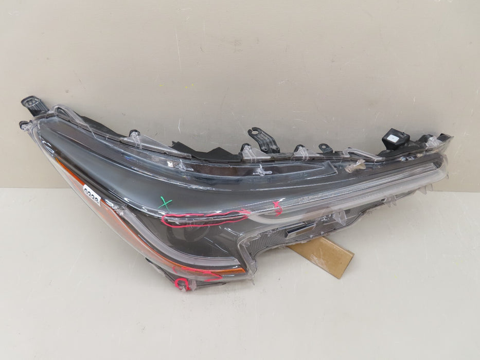 2020-2022 TOYOTA COROLLA FRONT RIGHT PASSENGER HEADLIGHT LIGHT LAMP LED OEM